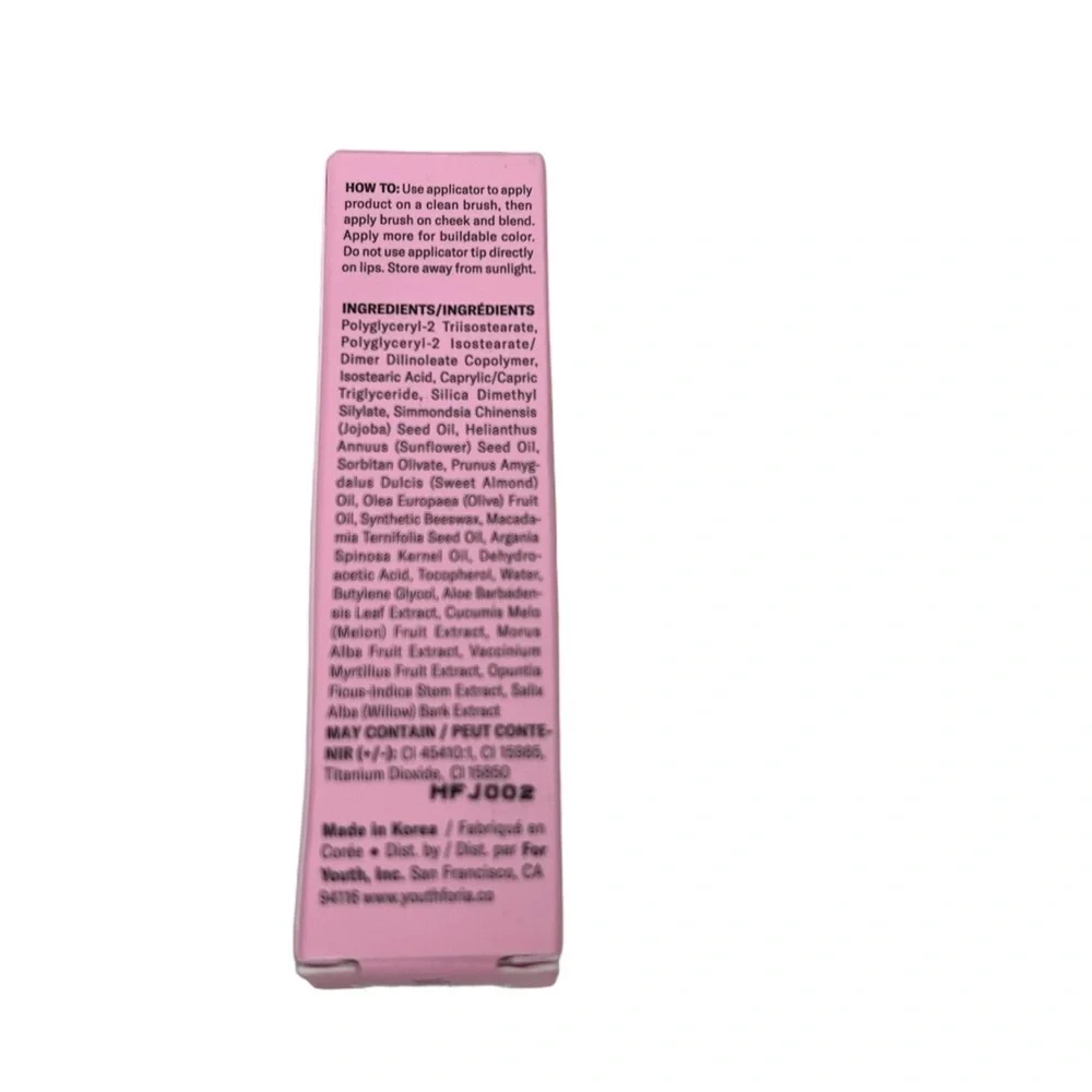Youth Foria Turn Up the Sunshine PH Color Changing Blush Oil Tik Tok Famous
